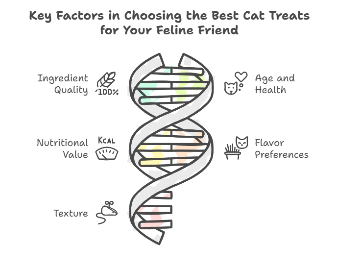 Factors to consider before choosing best cat treats
