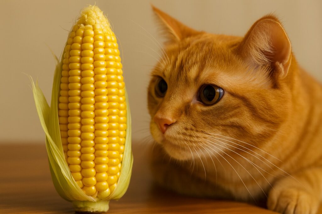 Featured Image | Can Cats Eat Corn | Nourish